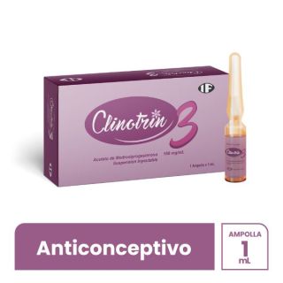 Suspensión Inyectable Clinotrin 3 150mg/ml - Caja 1 UN
