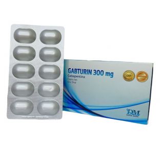 Gabturin 300mg - Blíster 10 UN