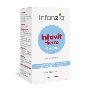 Infanzia Infavit Hierro 40 Mg/Ml Solución Oral- Frasco 30 ml 