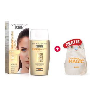 Fotoprotector Isdin Fusion Water Urban SPF 30 - Frasco 50Ml