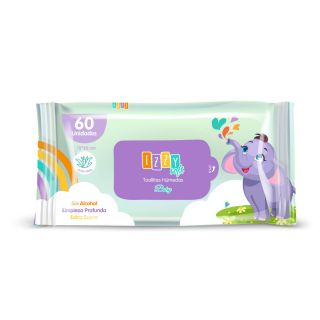Toallitas Húmedas Izzy Soft - Bolsa 60 UN
