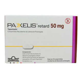 Paxelis Retard 50Mg Tableta - Caja 10 UN