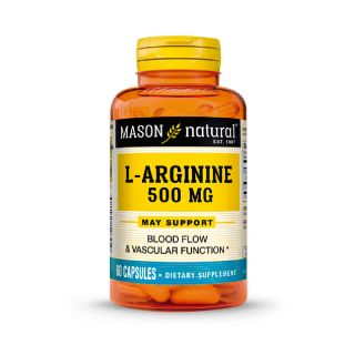 L-Arginina 500 mg - Frasco 60 UN