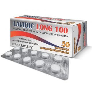 Lavidic Long 100Mg  - Caja 50UN