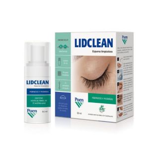 Espuma Limpiadora de Párpados y Pestañas Lidclean - Frasco 50 Ml