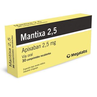 Mantixa 2.5 Comprimido recubierto - Caja 30 UN