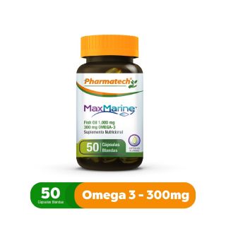 Max Marine Omega 3 - Frasco 50 UN