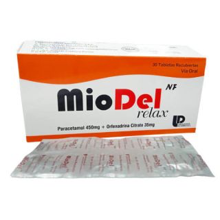 Miodel Relax  NF Tabletas - Blister 10 UN