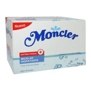 Moncler Jabón Antibacterial Micelar Hidratante - Barra 145 G