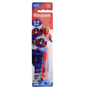 Cepillo Dental Neopan Transformers 2-5 Años - Blister 1 UN 