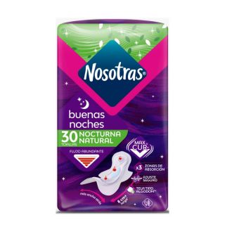 Nosotras Buenas Noches Max Cur - Bolsa 30 UN