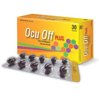 Ocu Off Plus Tabletas - Caja 30 UN