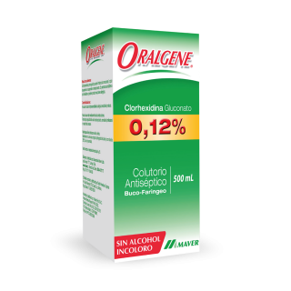Oralgene 0,12 % Enjuague Bucal Sin Color  - Frasco 500 ML