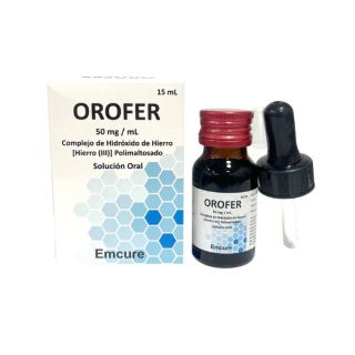 Orofer Solución Oral Gotas - Frasco 15 ML