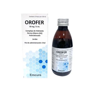 Orofer Jarabe - Frasco 50ml 