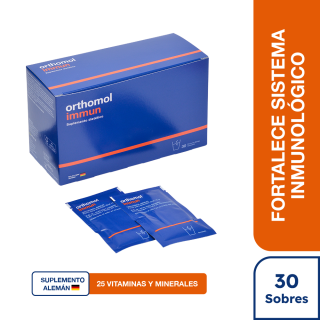 Suplemento Vitamínico Orthomol Immun Sobre -  Caja 30 UN