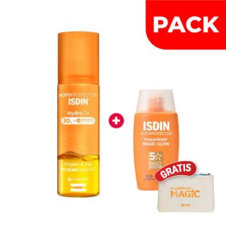 Pack Isdin Fotoprotector Hydro Oil SPF 30 200 ML + Hydro Oil SPF 30 200 ML - Pack 2 UN