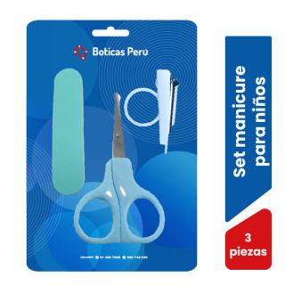 BP Set Manicure Para Niños - Blíster 3 UN