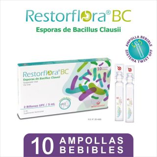Restorflora BC 5Ml Ampolla Bebible - Frasco 1 UN