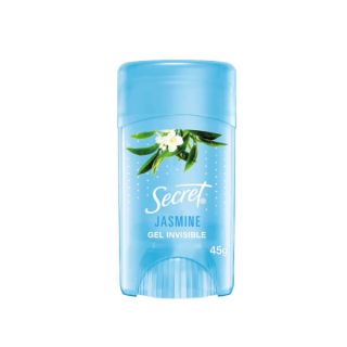 Secret Desodorante Gel Invisible Barra Jasmine - Frasco 45 G