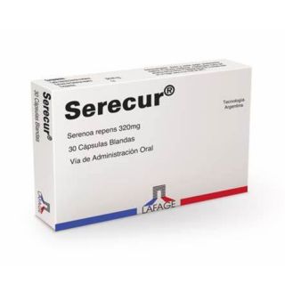 Serecur 320 Mg Cápsulas - Caja 30 UN