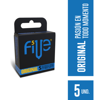 Preservativo Five Original  - Caja 5 UN