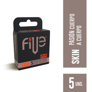 Preservativo Five Skin Ultra Sensible - Caja 5UN