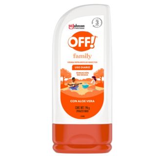 Repelente Off Familiar en Crema - Frasco 196 G