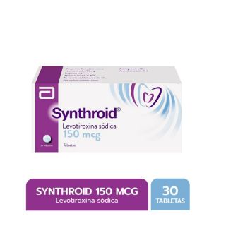 Synthroid 150 Mcg Tabletas - Caja 30 UN