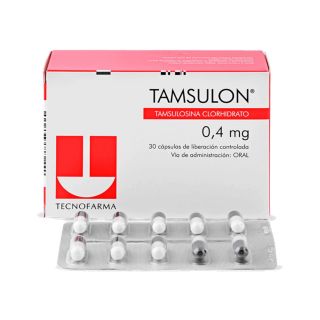 Tamsulon 0.4 Mg Cápsulas de Liberación Controlada - Caja 30 UN