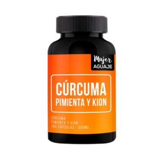 Cúrcuma, pimienta & Kión - Frasco 100 UN 
