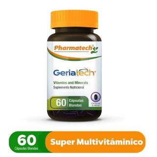 Geriatech Suplemento Nutricional - Frasco 60 UN