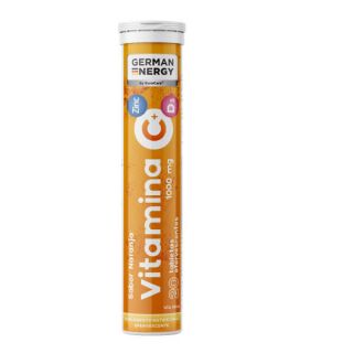 Vitamina C + Zinc + D3 German Energy Sabor Naranja - Tubo 20 UN