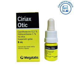 Vial Ótica Ciriax Otic - Frasco 5 ML