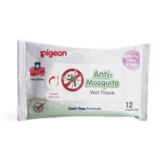 Toallitas Pigeón Antimosquitos - Bolsa 12 UN