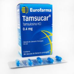 Tamsucar 0.4Mg Cápsula - Caja 30 UN