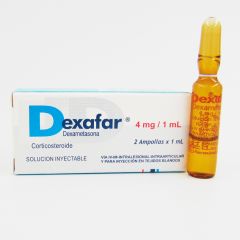 Dexafar 4 Mg 1ML Ampolla - Caja 2 UN