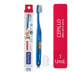 Cepillo Dental Vitis Junior 6 a 12 Años 