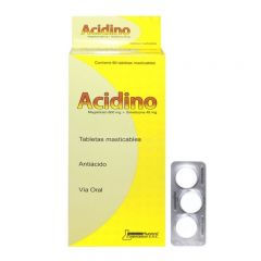 Acidino Tableta Masticable  - Caja 60 UN