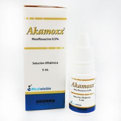 Akamoxx 0.5% Solución Oftálmica - Frasco 5 ML