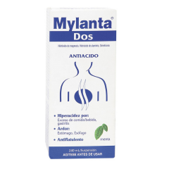 Mylanta Dos Menta - Frasco 240 ML