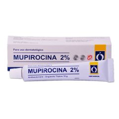 Mupirocina Ungüento 2%  - Tubo 15 G
