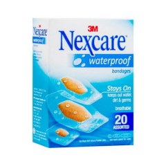 Curitas Nexcare Waterprof - Caja 20 UN