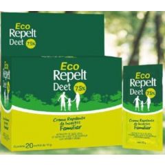 Repelente Eco Deet 7.5% Sachet  - Blister 4 UN