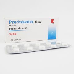 Prednisona 5 Mg - Blister 10 UN