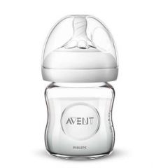 Biberón Avent Natural de Vidrio - Frasco 120 ML