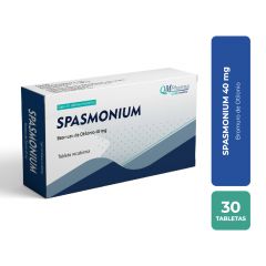 Spasmodium 40 mg Tableta Recubierta - Caja 30 UN
