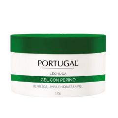 Portugal Lechuga Gel Con Pepino - Pote 120 G