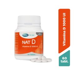Nat-D 1000ui Tableta - Frasco 60 UN