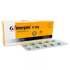 Glimepin 4Mg (Glimepirid) Tableta - Caja 30 UN